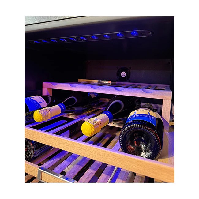 Art Deco 3 Zone Wine Cooler - Image 6
