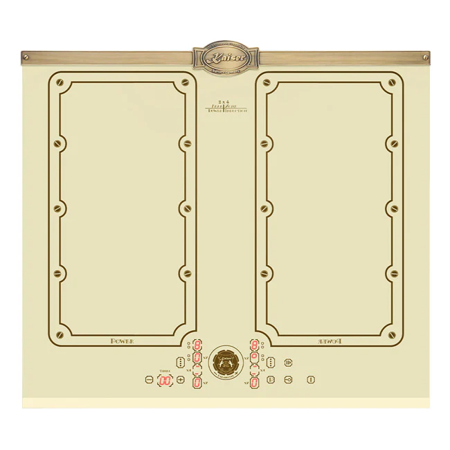 Art Deco 45cm Electric Oven & 58cm Free Zone induction Hob (Ivory) - Image 8