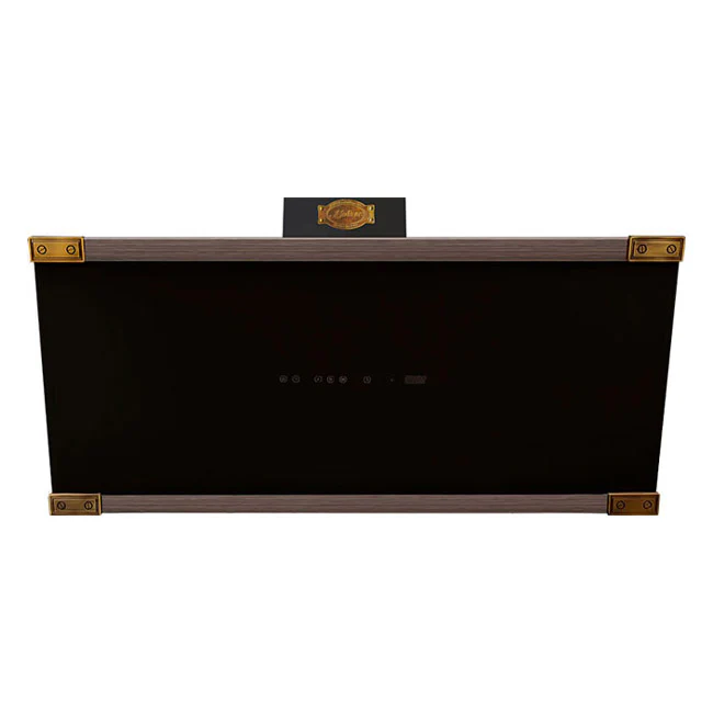 Art Deco 45cm Electric Oven & 90cm Cooker Hood (Black) - Image 10