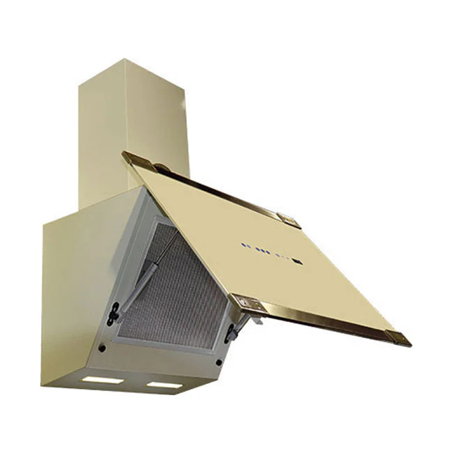 Art Deco 45cm Electric Oven & 90cm Cooker Hood (Ivory) - Image 9