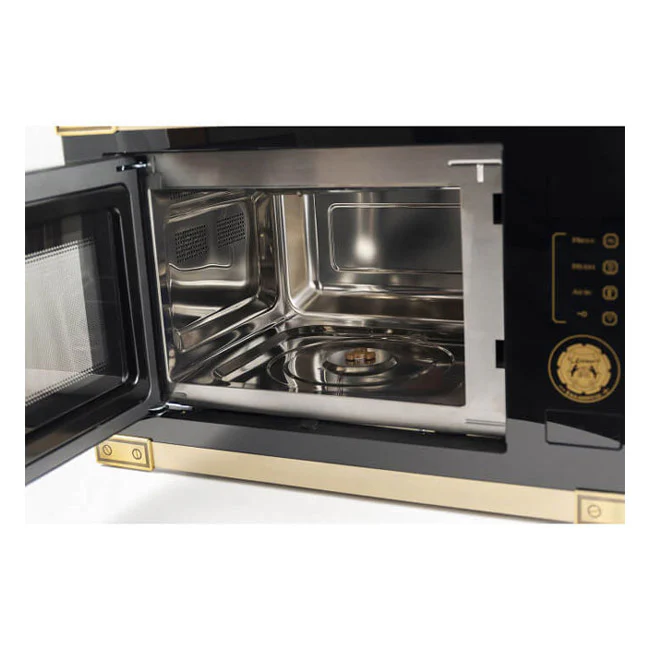 Art Deco Electric Oven & Built-in Microwave Bundle (Black) - Image 12