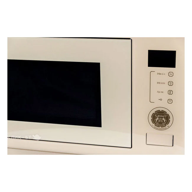 Art Deco Electric Oven & Built-in Microwave Bundle (Ivory) - Image 11