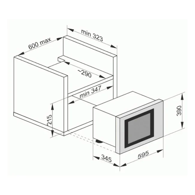 Art Deco Electric Oven & Built-in Microwave Bundle (Ivory) - Image 15