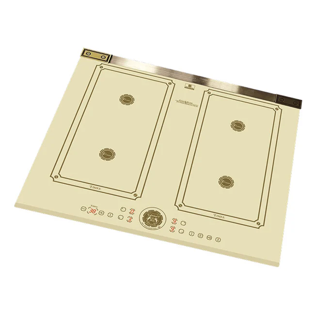 Art Deco Electric Oven & Induction Hob Bundle (Ivory) - Image 11