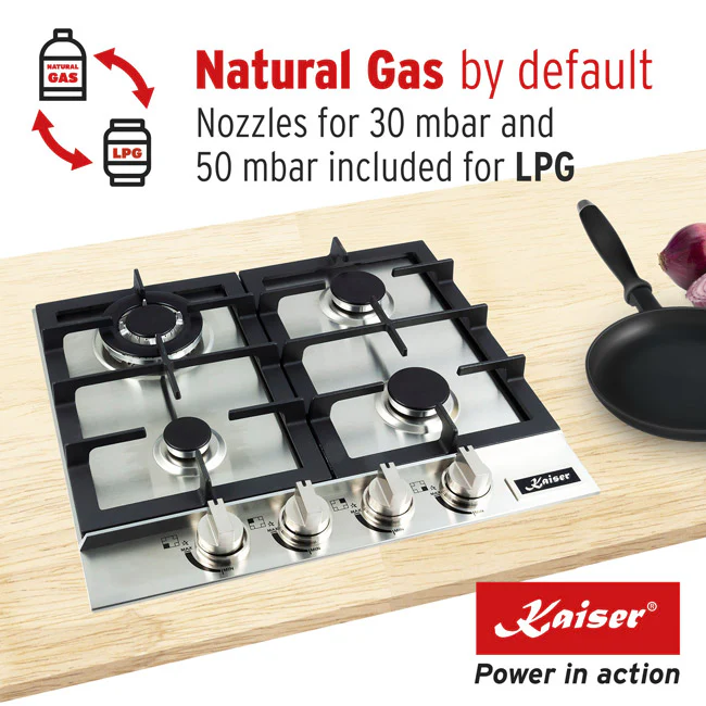 Avantgarde Pro 60cm Electric Oven & 58cm Gas Hob (Stainless Steel) - Image 17