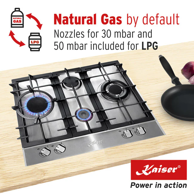Avantgarde Pro 60cm Electric Oven & Grand Chef 60cm Gas Hob (Stainless Steel) - Image 13