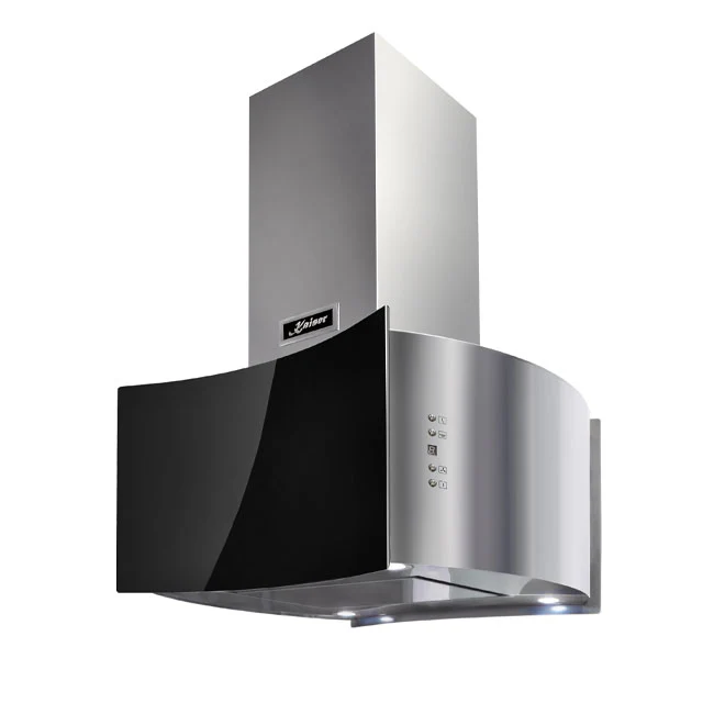 Avantgarde Pro 70cm Island Cooker Hood (Black)