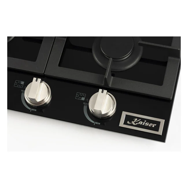 Avantgarde Pro 90cm Gas Oven & 90cm Gas Hob (Black) - Image 15