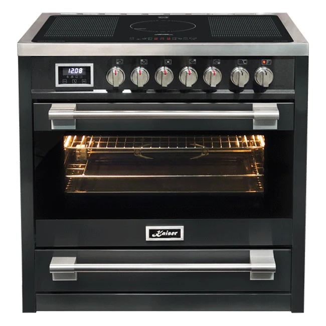 Avantgarde Pro 90cm Induction Range Cooker (Black) - Image 5