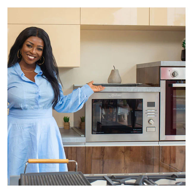 Avantgarde Pro Built In 900W Microwave Oven (Stainless Steel) - Image 6