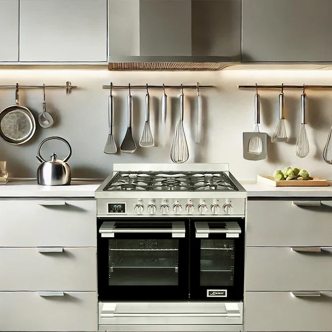 Avantgarde Pro Double Cavity Range Cooker & 90cm Hood Bundle (Stainless Steel) - Image 10