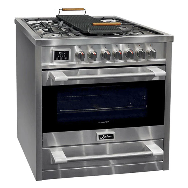 Avantgarde Pro Dual Fuel Range Cooker & 90cm Hood Bundle (Stainless Steel) - Image 3