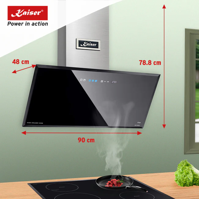 Avantgarde Pro Induction Range Cooker & 90cm Cooker Hood (Black) - Image 19
