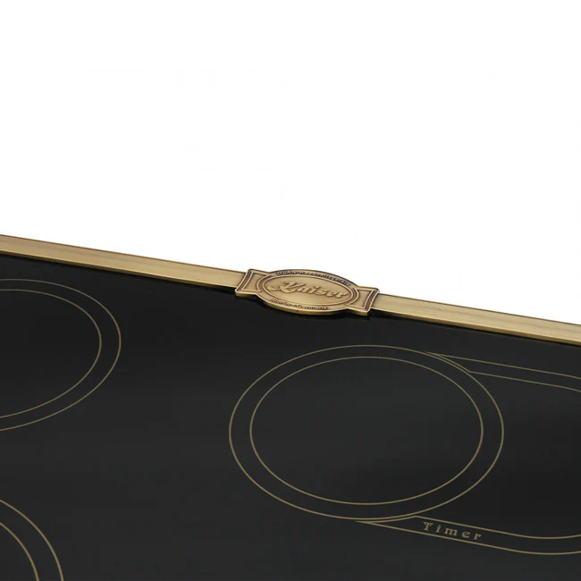Empire 58cm Black Glass Ceramic Hob (Black) - Image 4