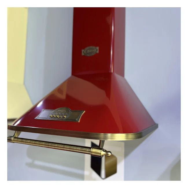 Empire 60cm Cooker Hood (Bordeaux Red) - Image 3