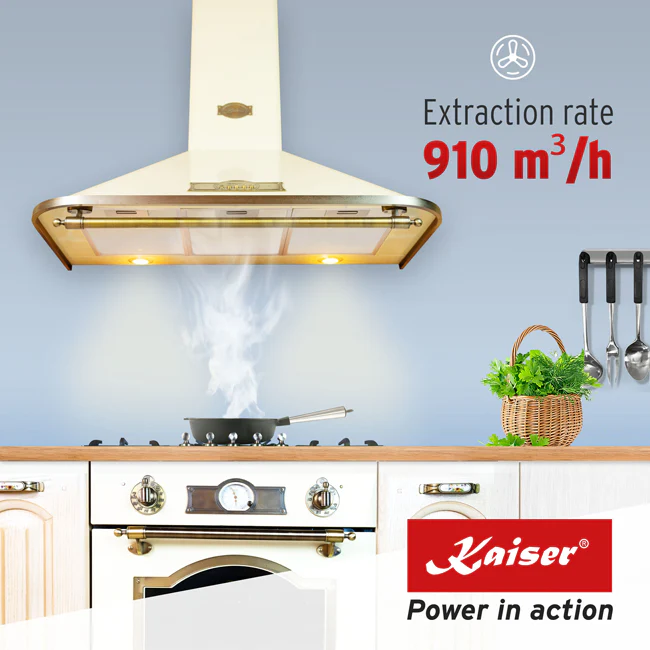 Empire 60cm Cooker Hood (Ivory) - Image 14