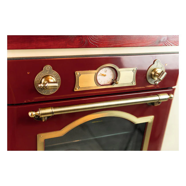 Empire 60cm Electric Oven & 90cm Downdraft Induction Hob (Bordeaux Red) - Image 4
