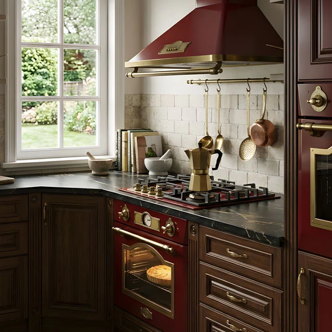 Empire 60cm Induction Hob & Cooker Hood Bundle (Bordeaux Red) - Image 15