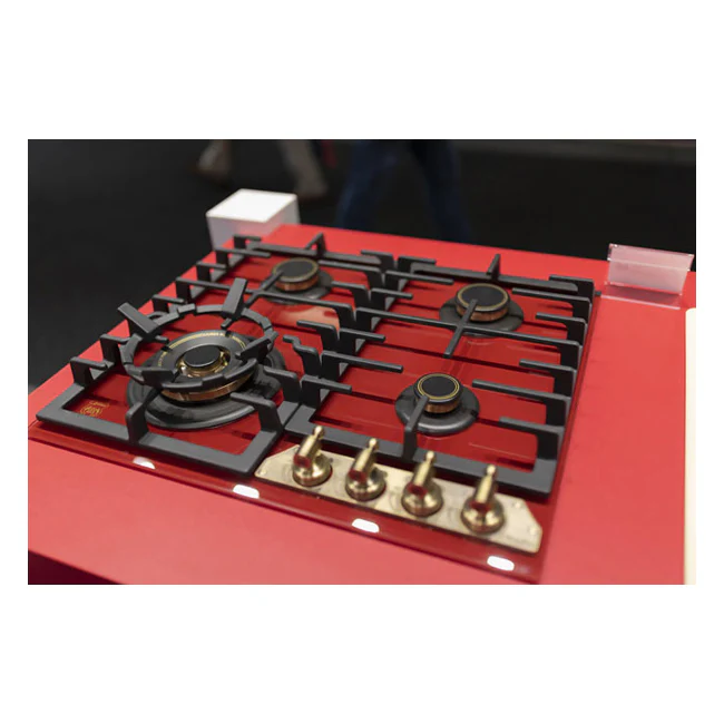Empire 60cm Turbo Gas Hob (Bordeaux Red) - Image 12