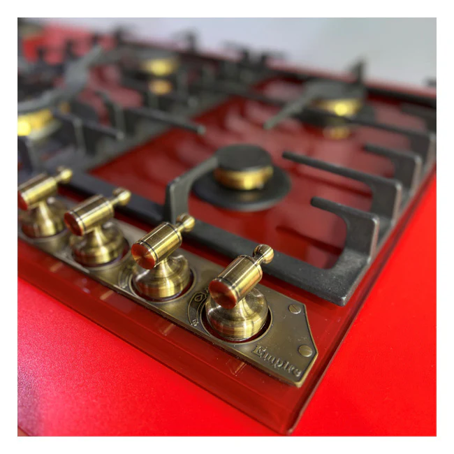 Empire 60cm Turbo Gas Hob (Bordeaux Red) - Image 13