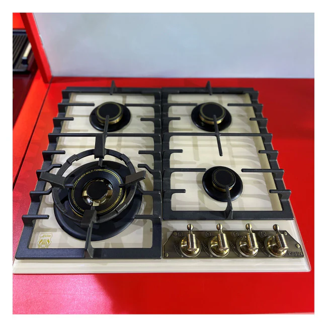 Empire 60cm Turbo Gas Hob (Ivory) - Image 9