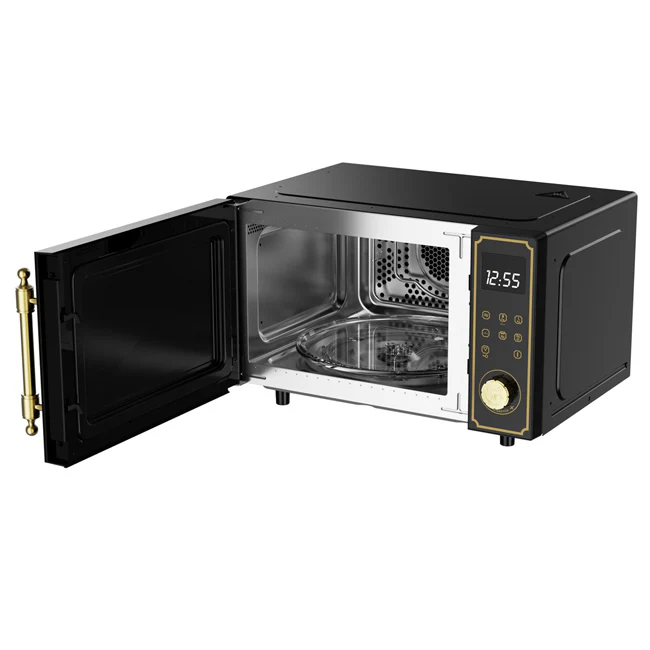 Empire 900W Microwave & 2 Slice Toaster Bundle (Black) - Image 3