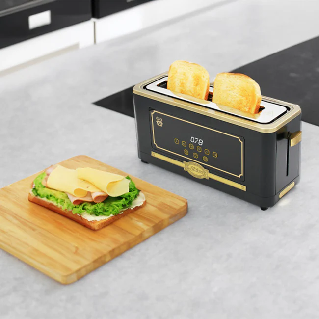 Empire 900W Microwave & 2 Slice Toaster Bundle (Black) - Image 8
