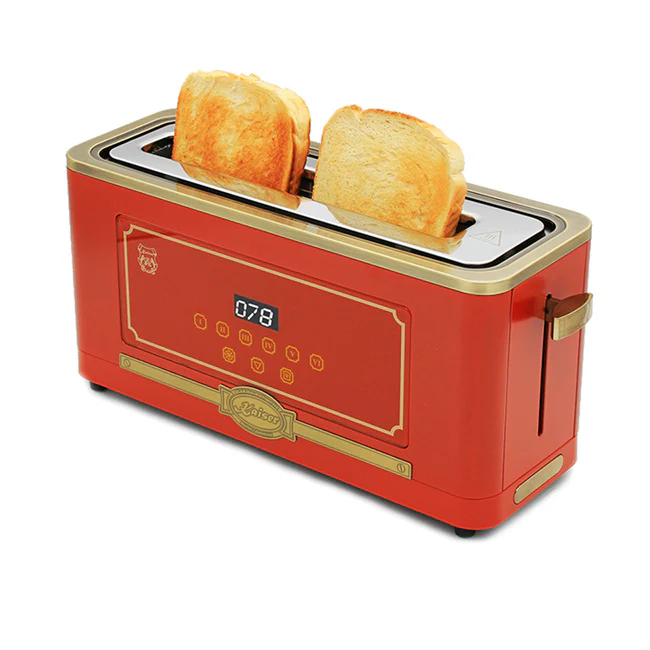 Empire 900W Microwave & 2 Slice Toaster Bundle (Red) - Image 7