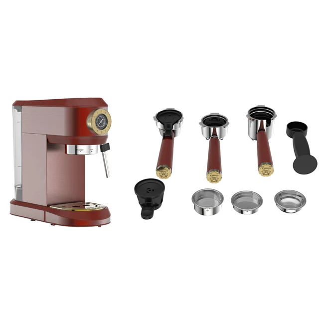 Empire 900W Microwave, Coffee Machine & Toaster Bundle (Red) - Image 11