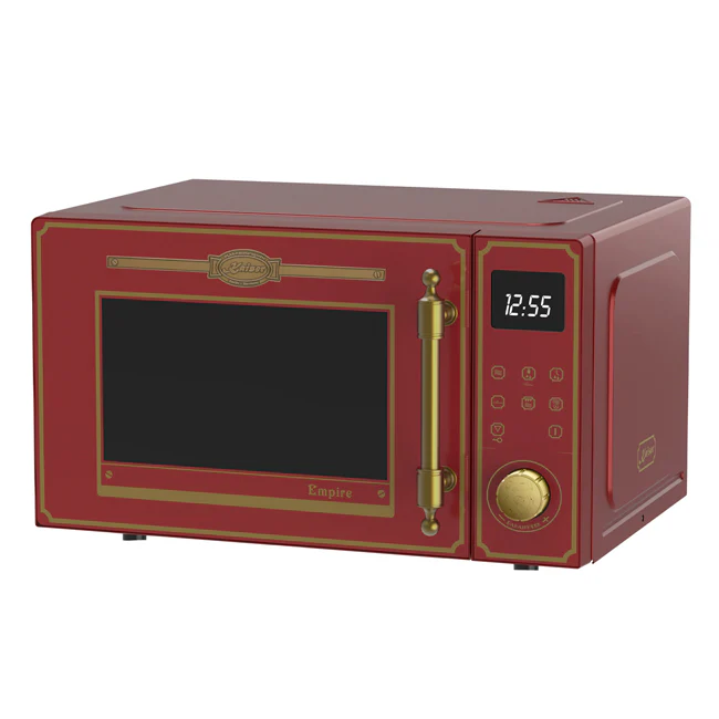 Empire 900W Microwave, Coffee Machine, Toaster & Kettle Bundle (Red) - Image 4