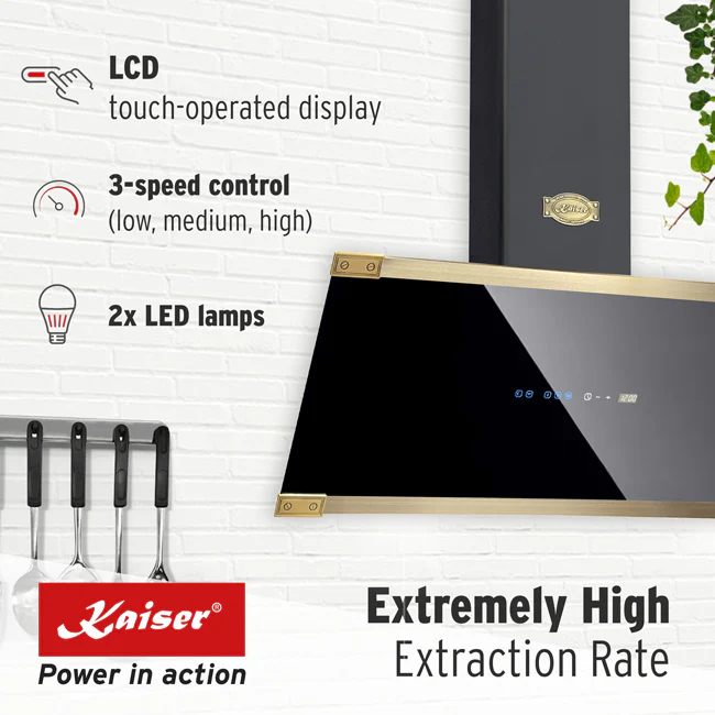 Empire Dual Fuel Range Cooker & 90cm Hood Bundle (Black) - Image 17