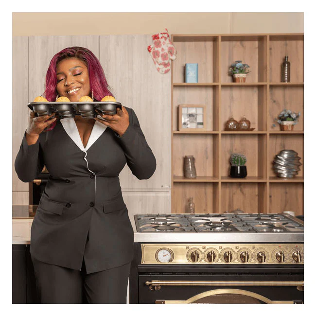 Empire Dual Fuel Range Cooker & 90cm Hood Bundle (Black) - Image 11