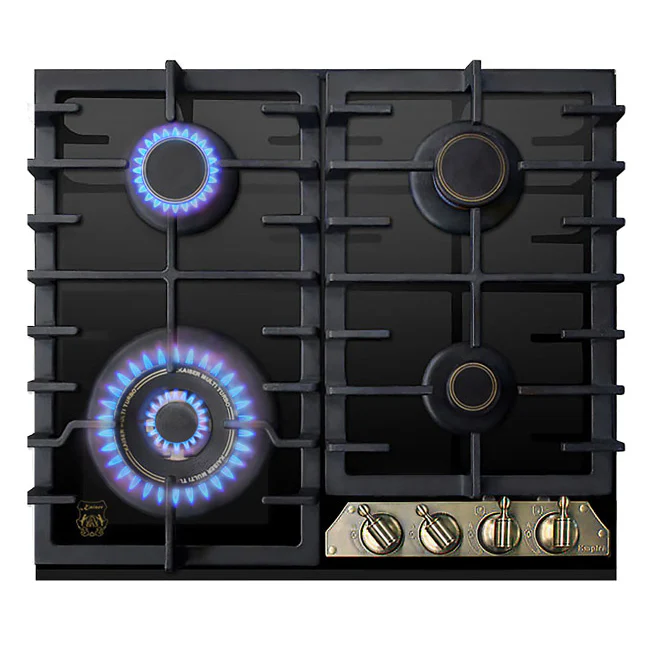 Empire Gas Oven & 4 Burner Gas Hob Bundle (Black) - Image 3