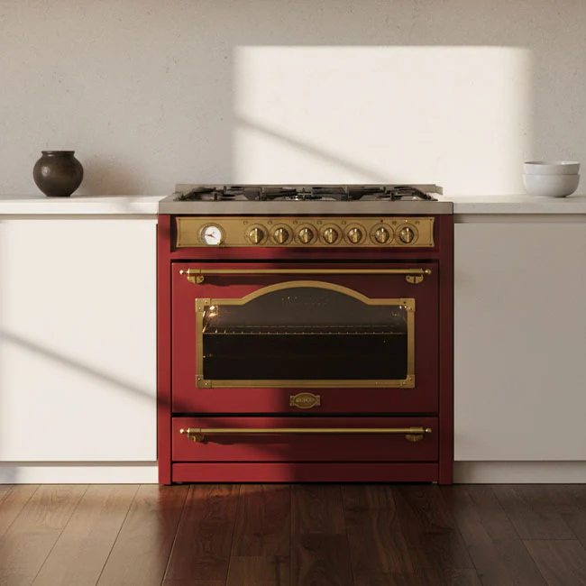 Empire Electric Induction Range Cooker (Bordeaux Red) - Image 4