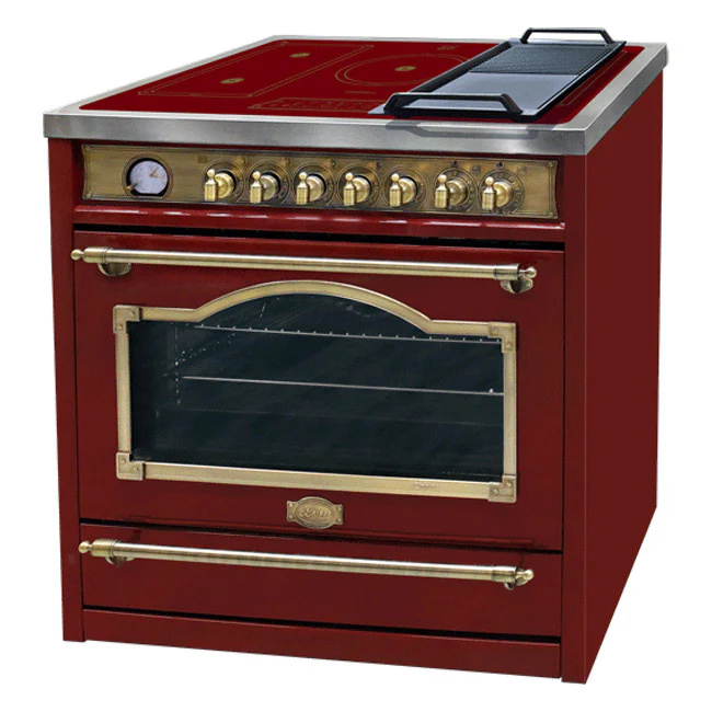 Empire Electric Induction Range Cooker (Bordeaux Red) - Image 7