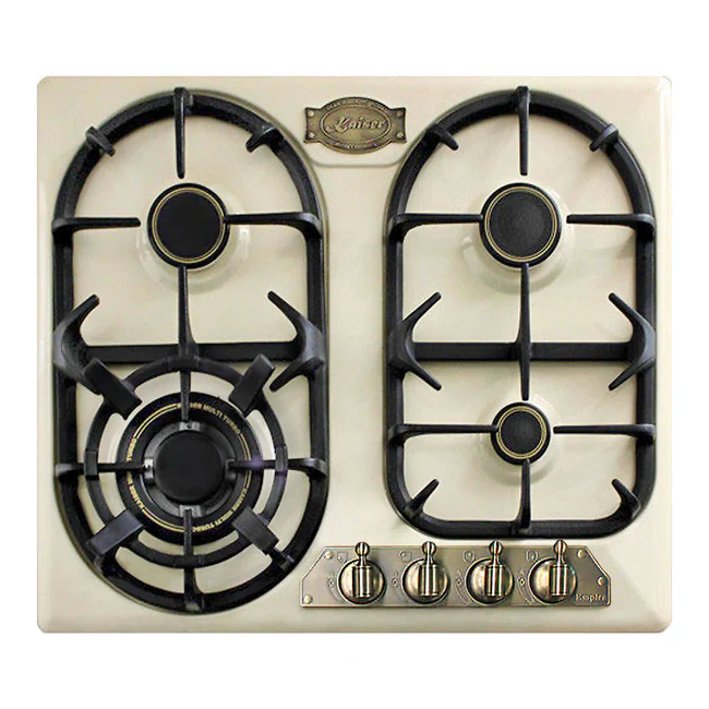 Empire Electric Oven & 4 Burner Enamel Gas Hob Bundle (Ivory) - Image 6