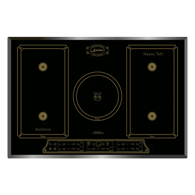 Empire Electric Oven & 77cm Induction Hob Bundle (Black) - Image 7