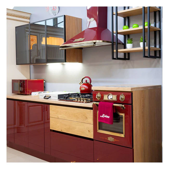 Empire 60cm Electric Oven (Bordeaux Red) - Image 10
