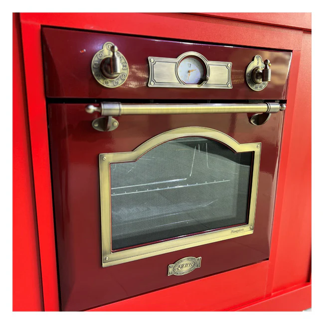Empire 60cm Electric Oven (Bordeaux Red) - Image 3