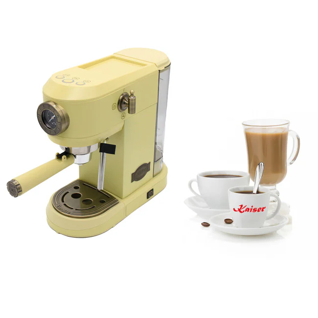 Empire Espresso Coffee Machine (Ivory) - Image 10