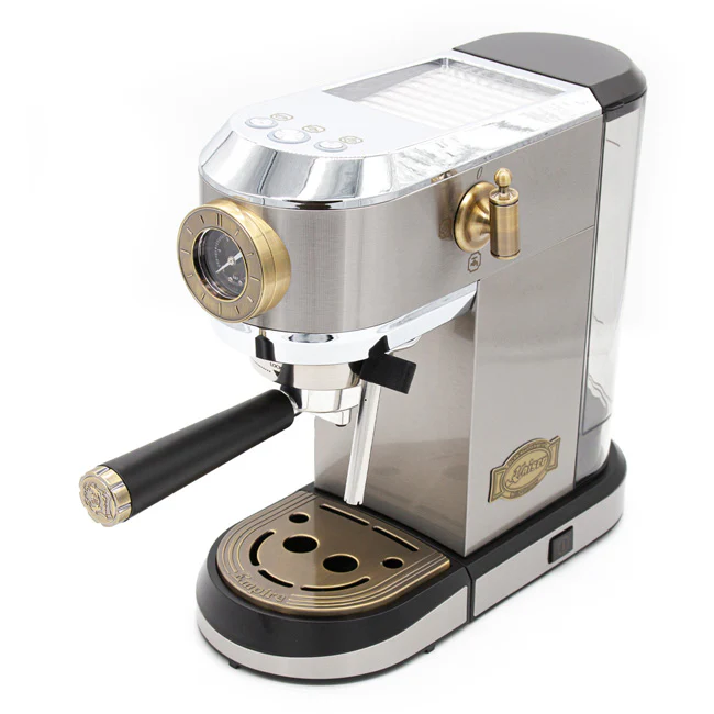 Empire Espresso Coffee Machine & Kettle Bundle (Stainless Steel) - Image 2