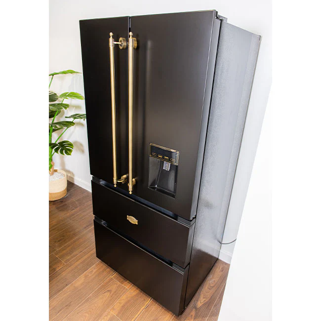 Empire French Door Fridge Freezer (Black) - Image 3
