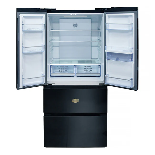 Empire French Door Fridge Freezer (Black) - Image 4