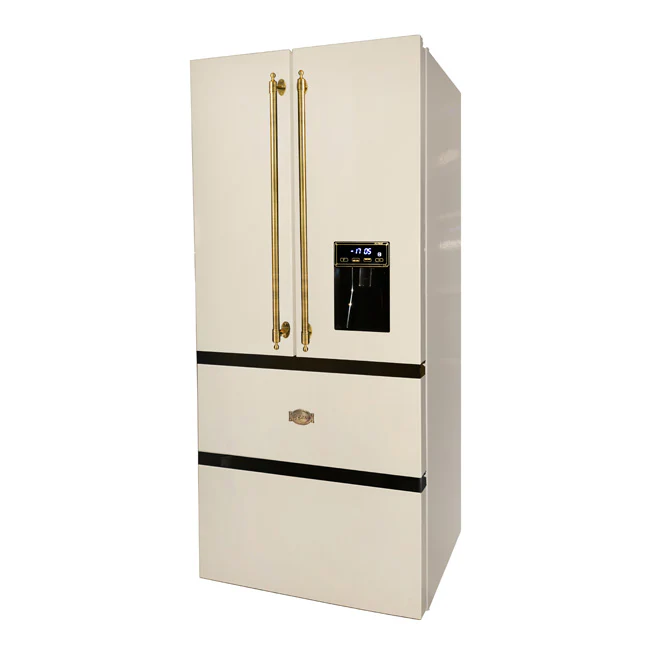 Empire French Door Fridge Freezer (Ivory) - Image 2