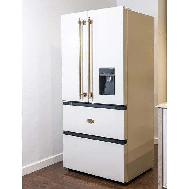 Empire French Door Fridge Freezer (Ivory) - Image 5
