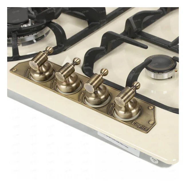 Empire Gas Oven & 4 Burner Gas Hob Bundle (Ivory) - Image 21