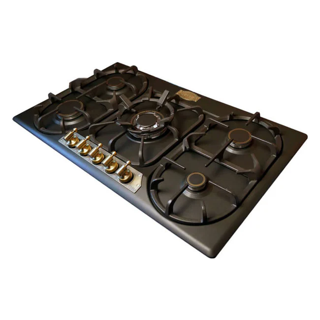 Empire Gas Oven & 5 Burner Gas Hob Black Bundle - Image 21