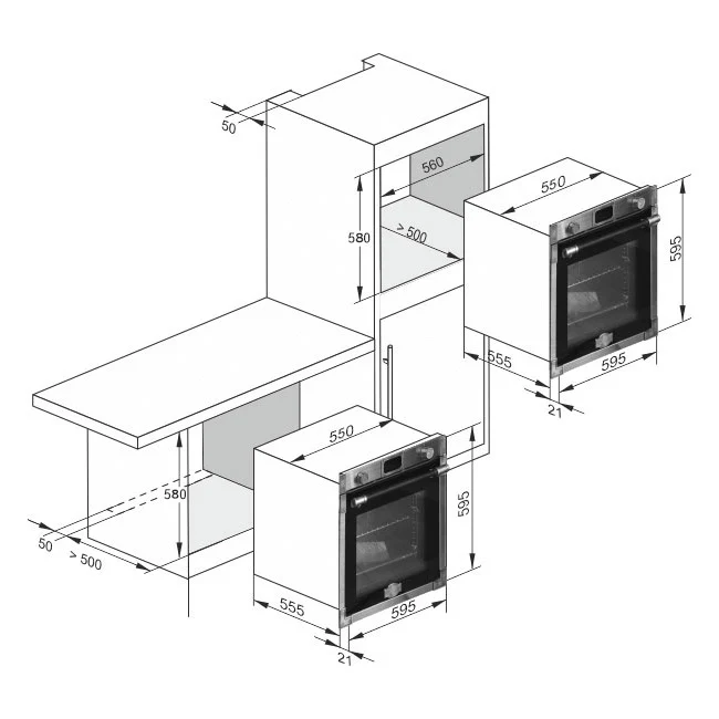Empire Gas Oven (Black) - Image 14