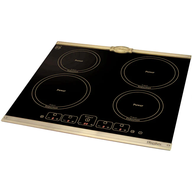 Empire Induction Hob & Art Deco Cooker Hood Bundle (Black) - Image 3