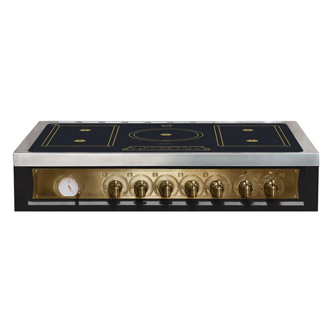 Empire Induction Range Cooker & 90cm Cooker Hood Bundle (Black) - Image 4